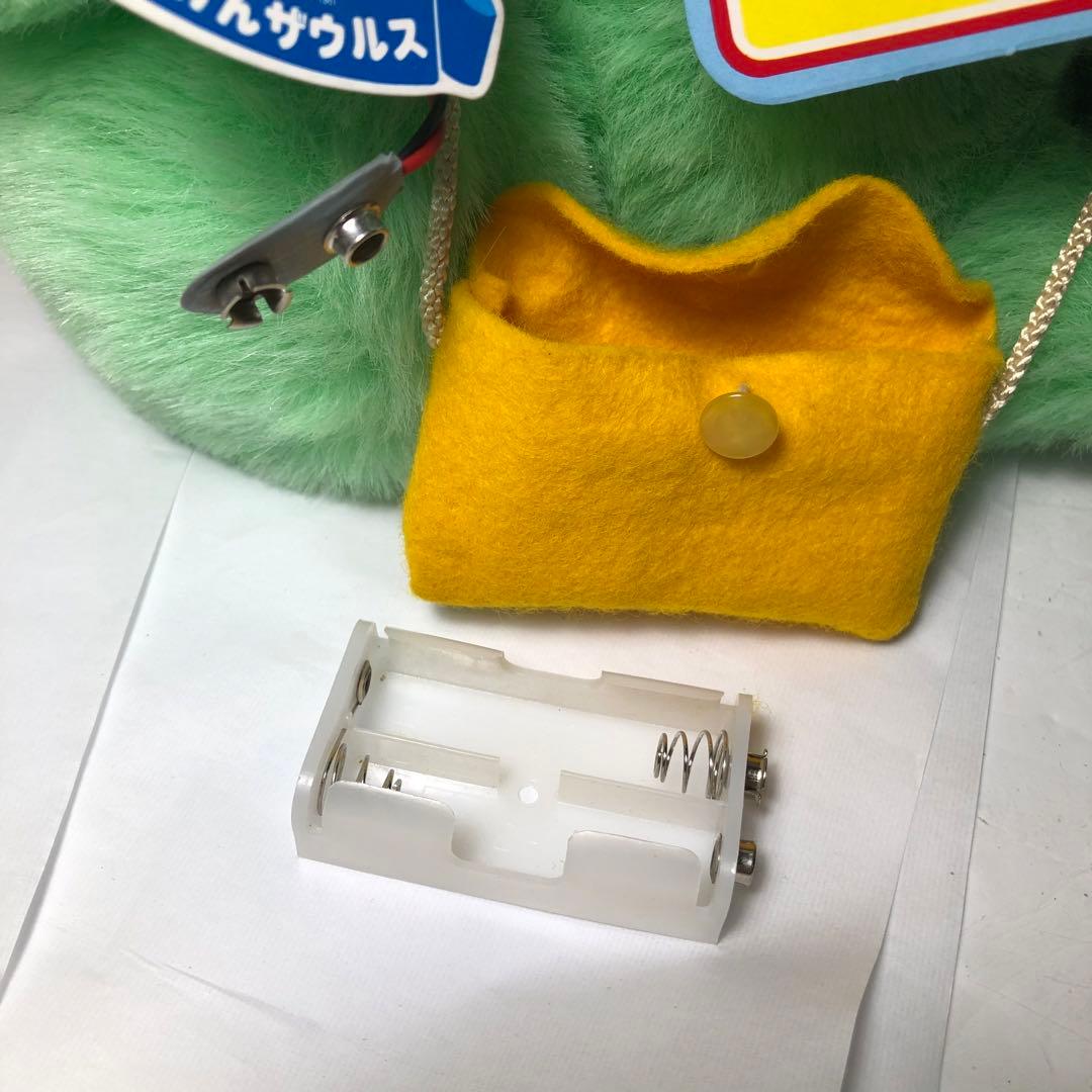 タグ付き トーキング ごきげんザウルス レトロ 玩具