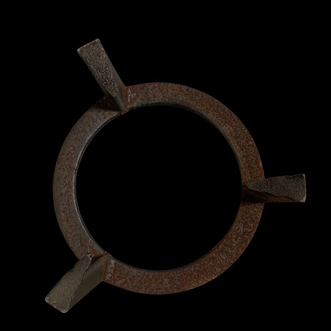 炉壇 置炉 火鉢 囲炉壇 茶道具 銅製 五徳付