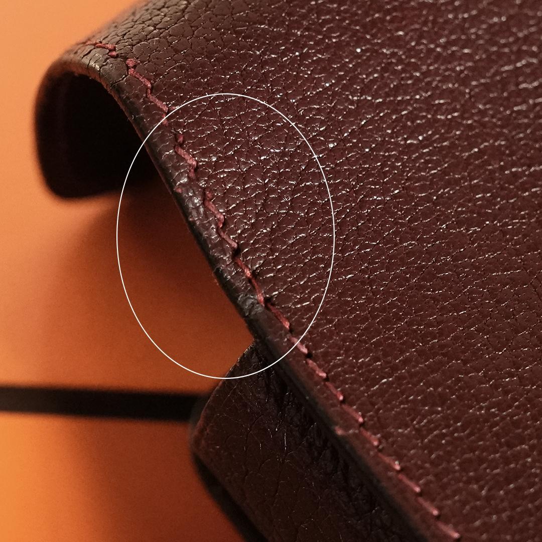 HERMES エルメス ペンケース ペンポーチ マルチケース ブラウン 筆入の