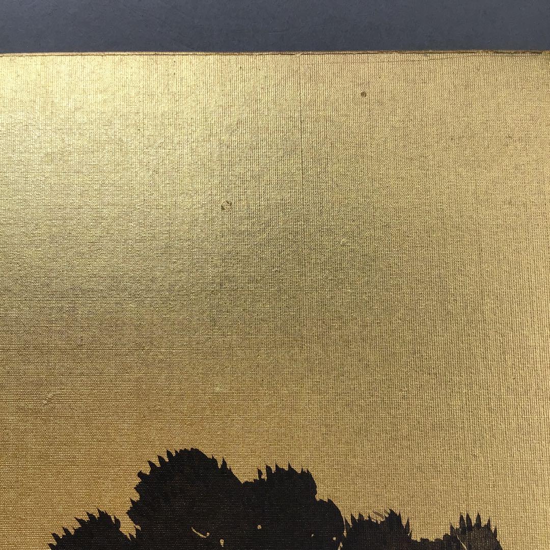 色紙 松、鶴、旭日を金地に描いた吉祥画 配送用袋 S1039SS