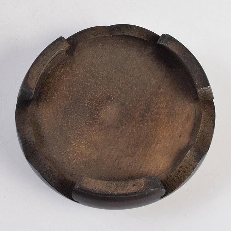 七宝焼 佐藤謨義作 水仙文 花瓶 唐木台付 共箱 V R9237