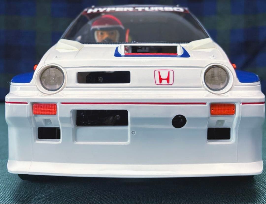タミヤ1/10RC Honda シティターボ XBラジコン完成品