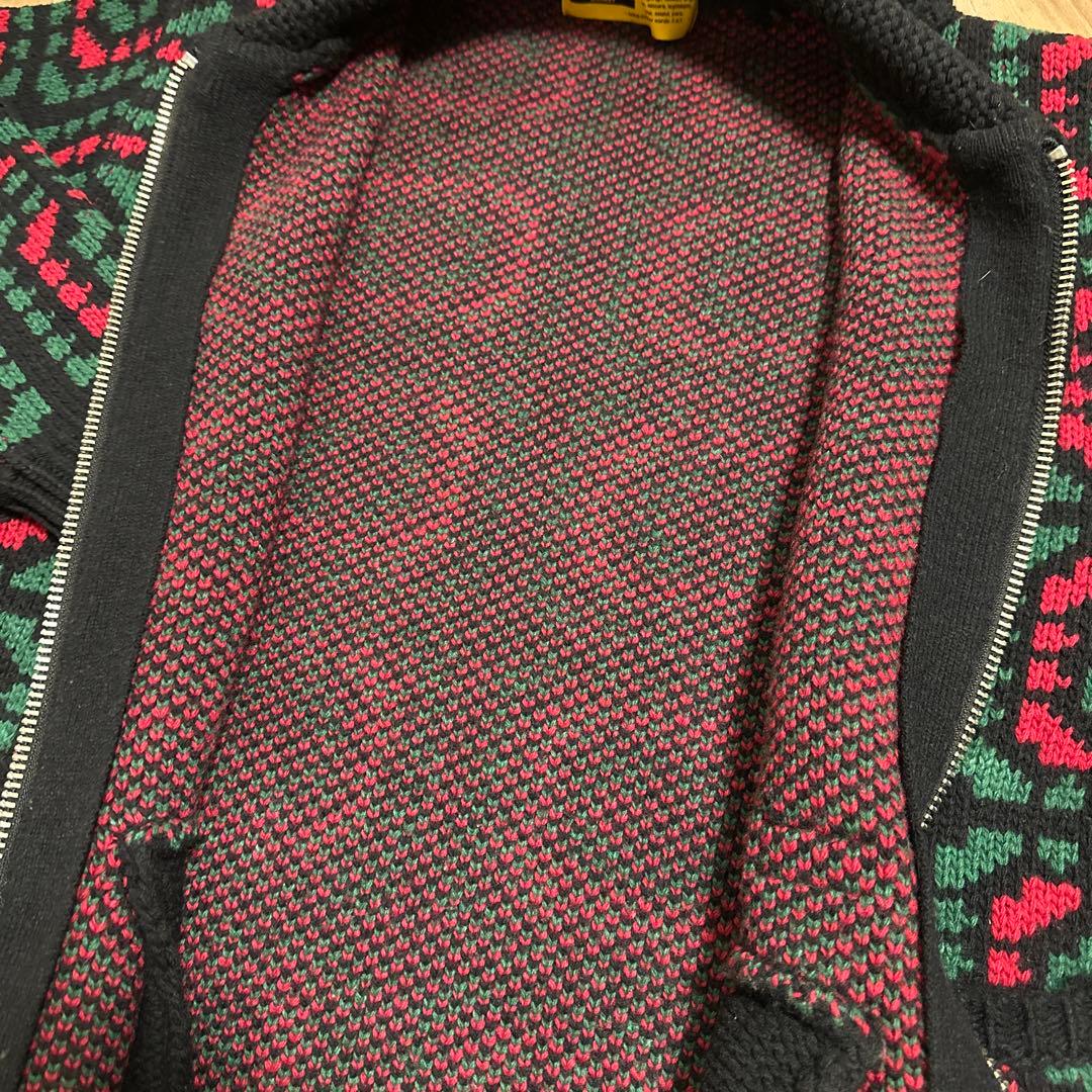 美品FAT COWCHET カーディガン　カウチンskinny