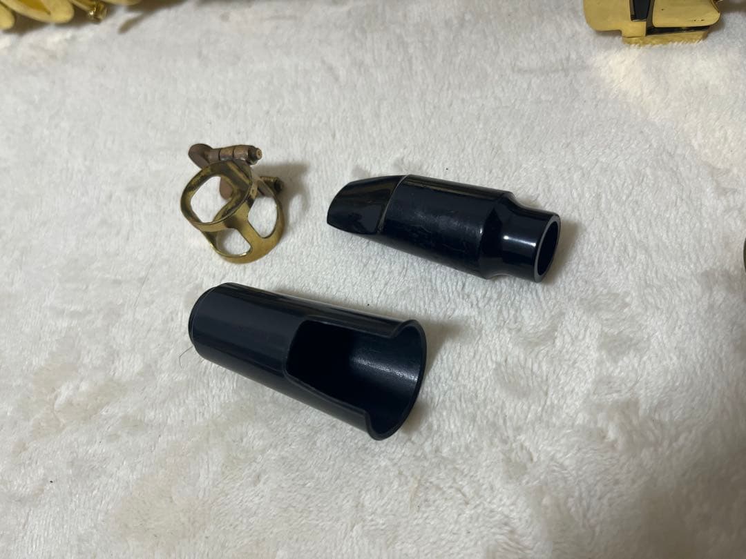 【値下可】ammoon ソプラノサックス ベル彫刻 マッピ付き