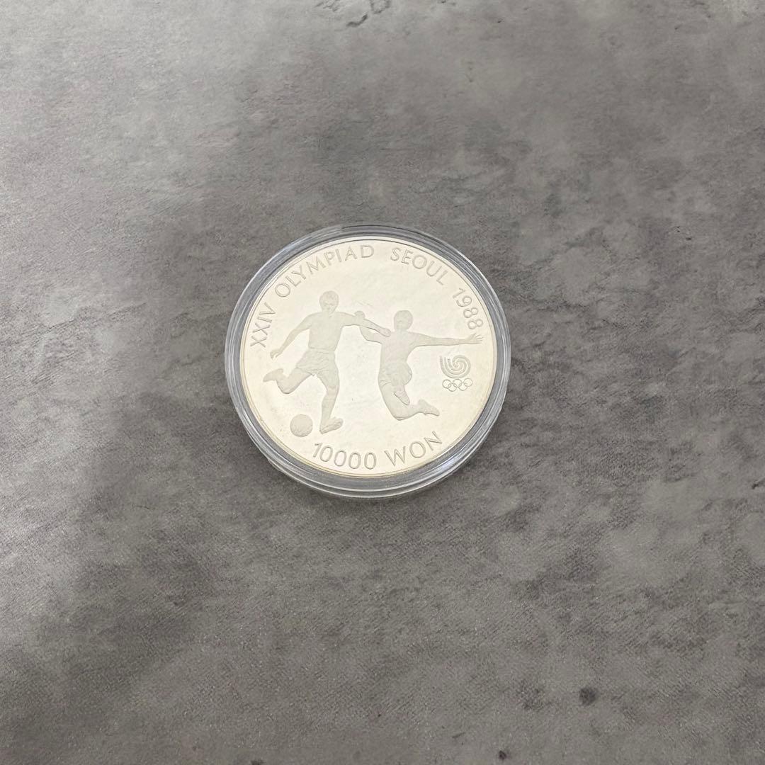 1988年 ソウルオリンピック 銀 記念メダル 10000ウォン 5000ウォン