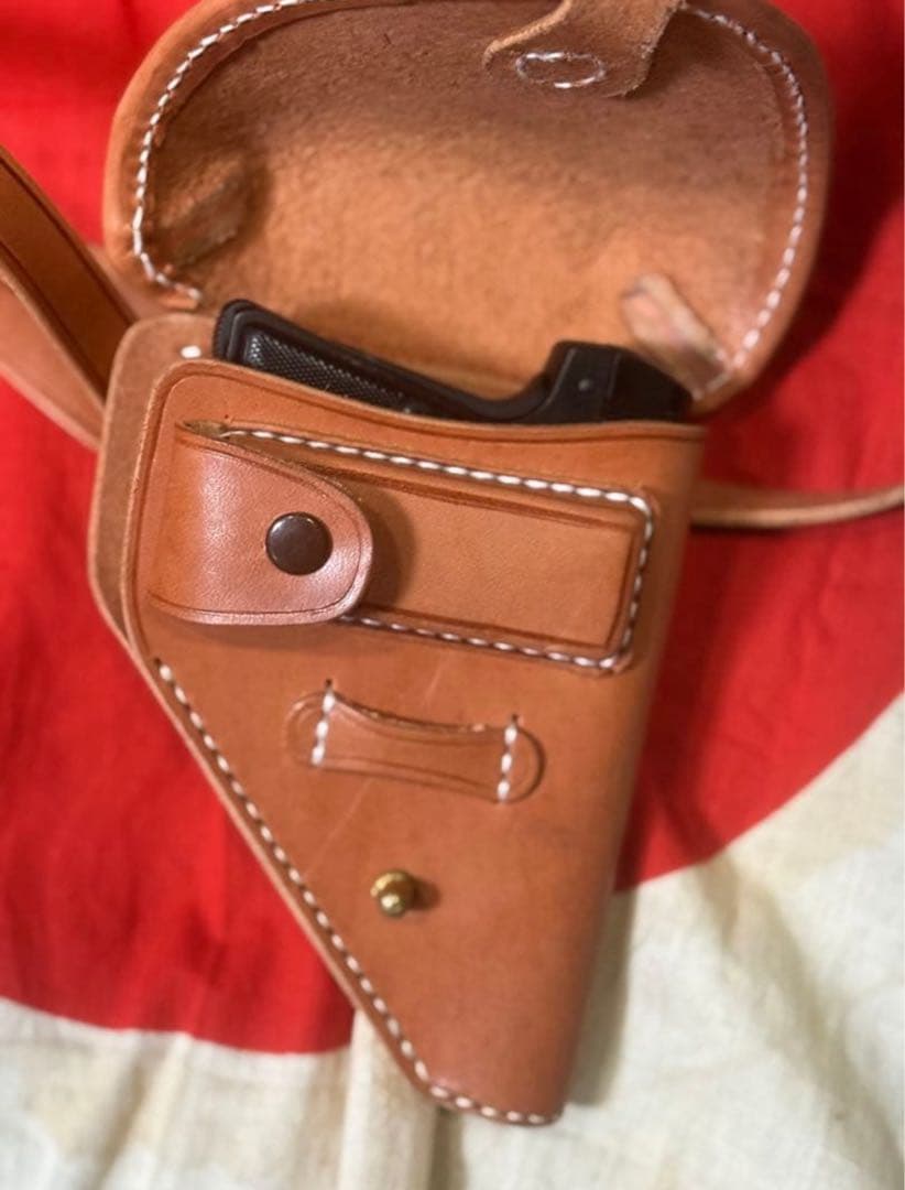 帝国陸軍 将校用 ブローニング M1910用ホルスター（複製品）サバゲ