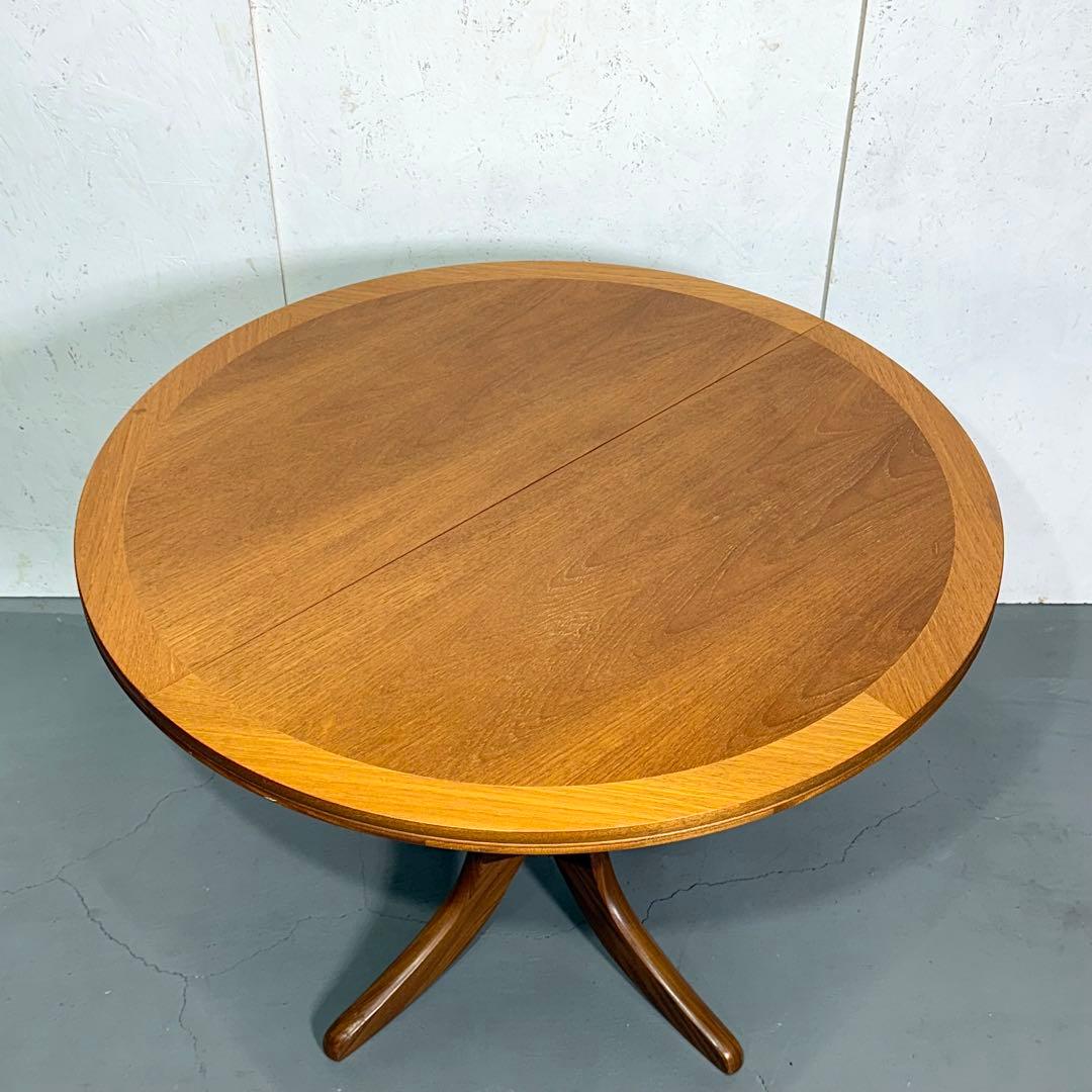 【キヨ】Parker Knoll ラウンドエクステンションテーブル