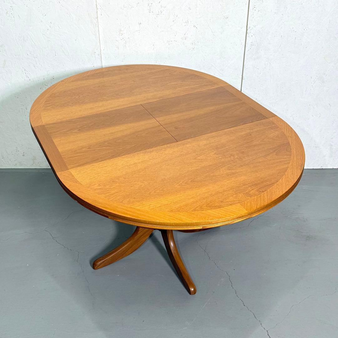 【キヨ】Parker Knoll ラウンドエクステンションテーブル