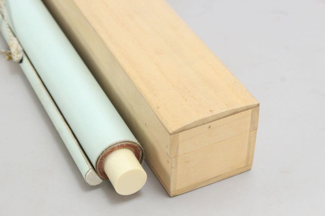 No5417掛軸 前川修 「雉子」 紙本着色 共箱 日本画 花鳥 古画 送料