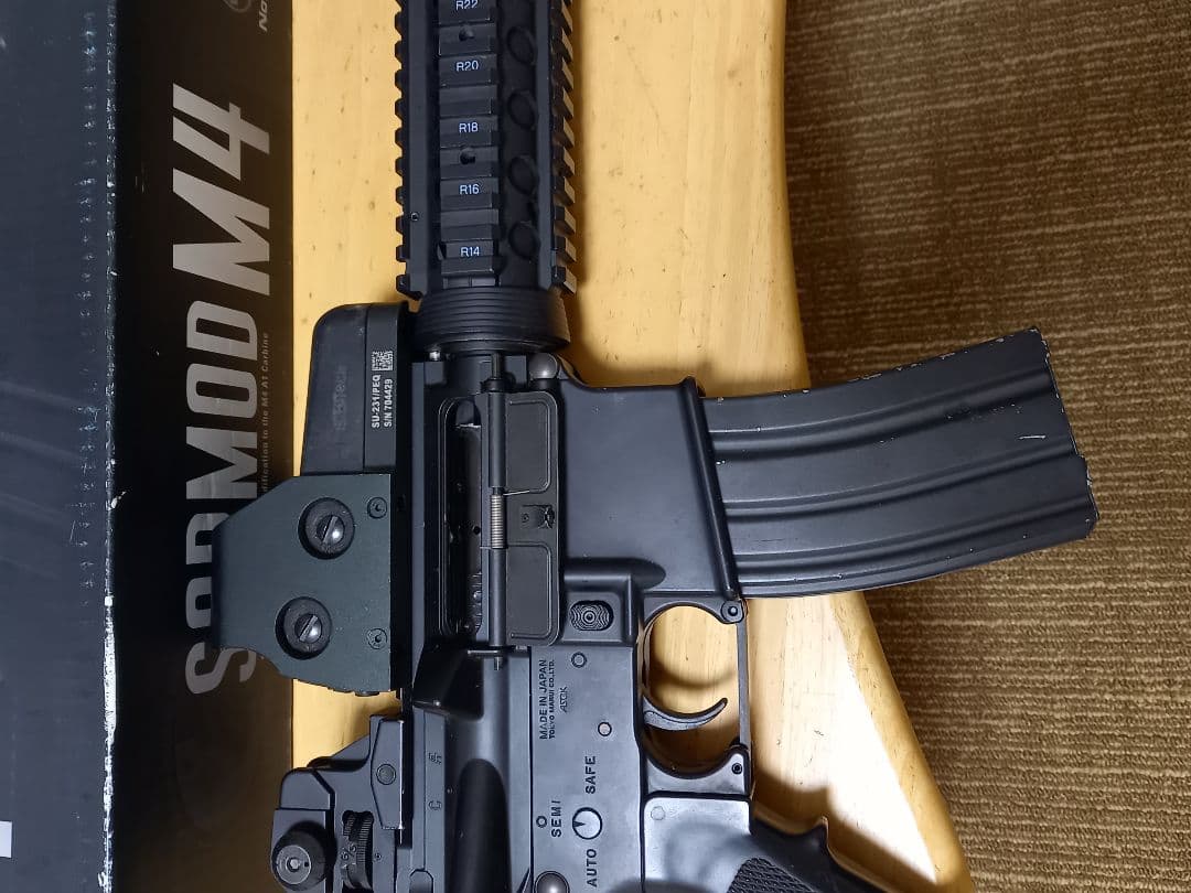 東京マルイ　 ソップモッド　ブラック セミオート/フルオート　ジャンク品
