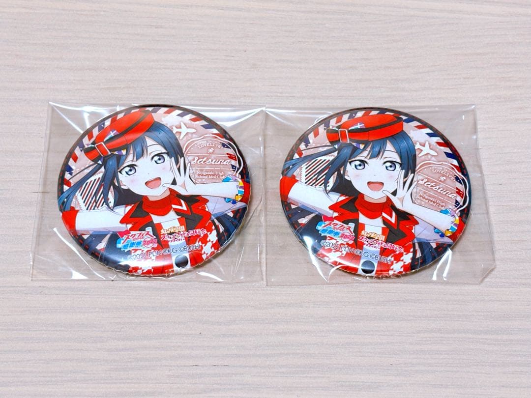 ラブライブ！虹ヶ咲 優木せつ菜 缶バッジ - メルカリ