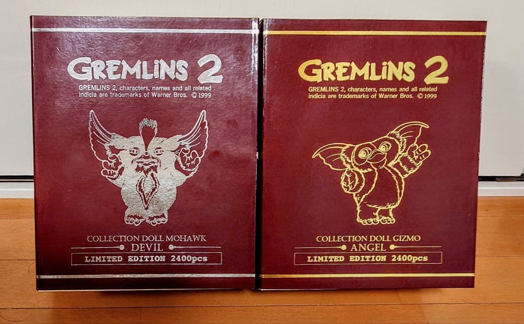 【未開封、未使用】グレムリン2　ギズモエンジェル　　モホークデビル　2体セット