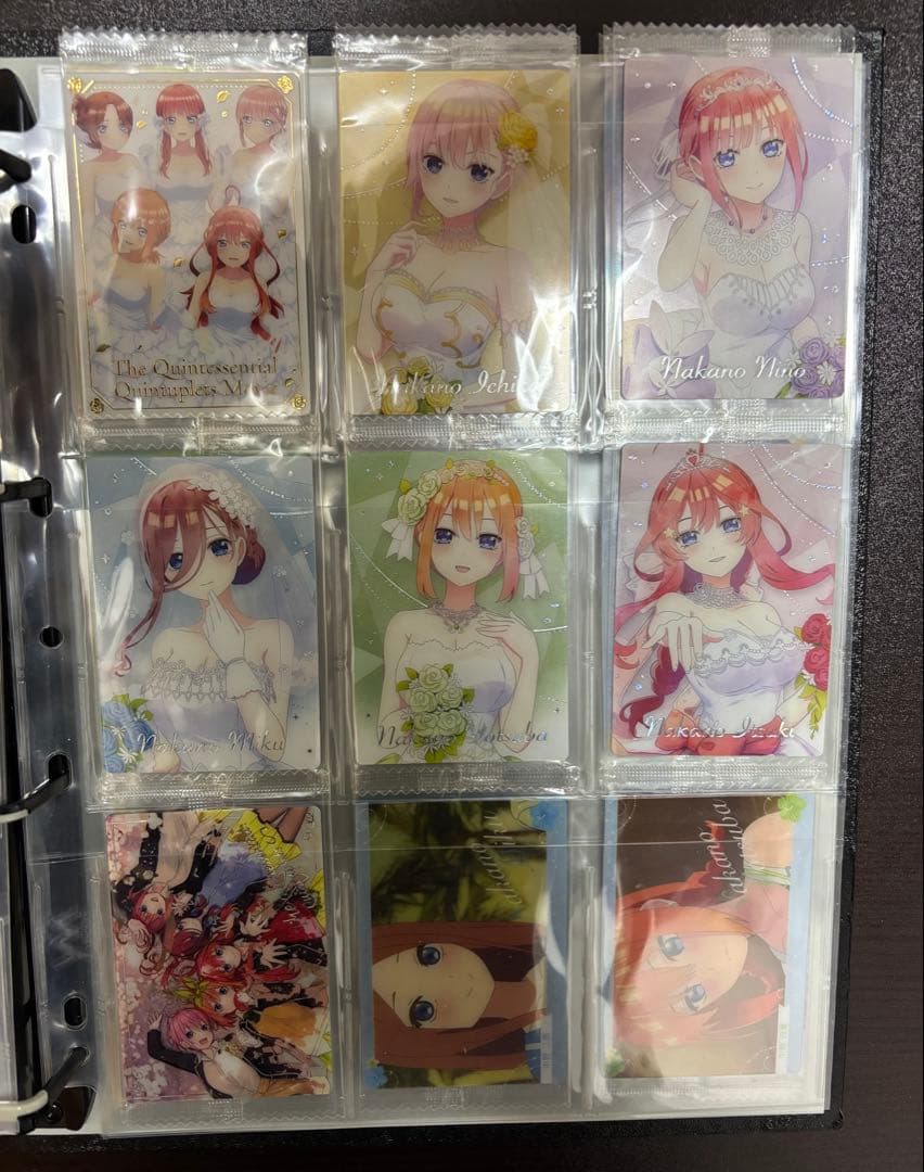 五等分の花嫁　ウエハースカード　現在までのラインナップ全種10弾フルコンプセット