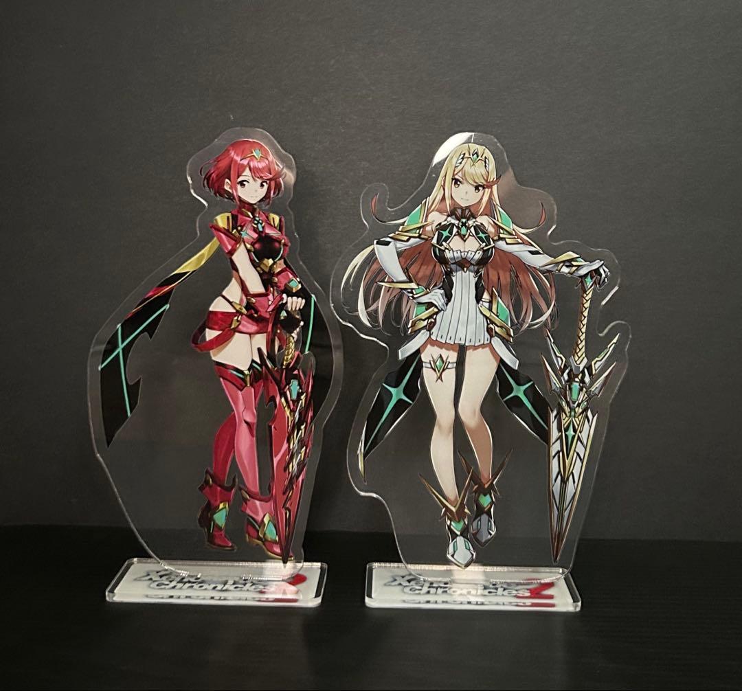 ゼノブレイド2ホムラヒカリ1/7スケール 塗装済完成品フィギュア　アクスタセット