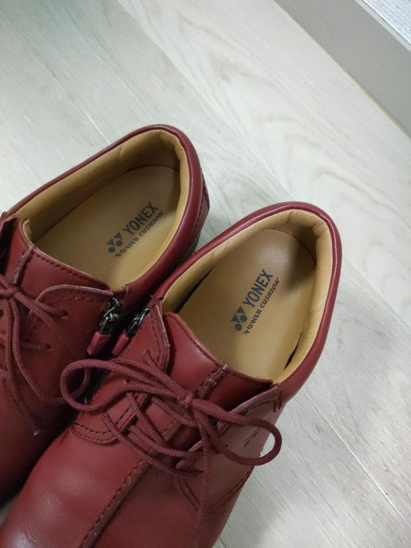 ヨネックス MT-08 ダークレッド 旅ウォーク　革靴 天然皮革 匿名配送