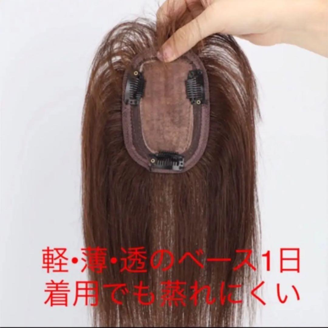 常連客 人毛100% 総手植 医療 部分ウィッグ ヘアピースブラックショート前髪