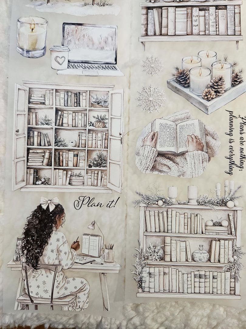 Lana´s Scrap Shop 海外マスキングテープ マステ 【2412】