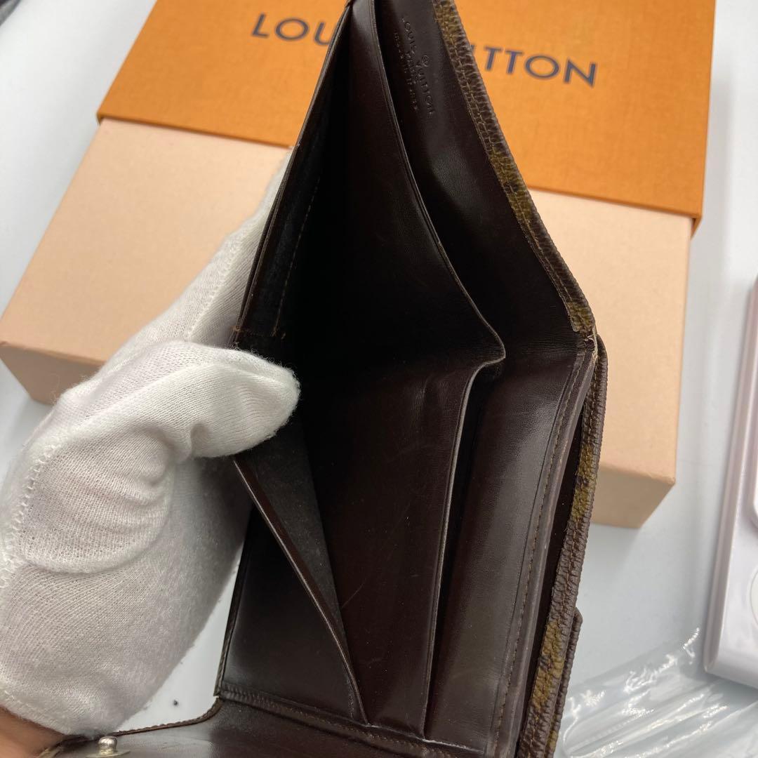 ルイヴィトン　折り財布　モノグラム　ビンテージ　40Aa