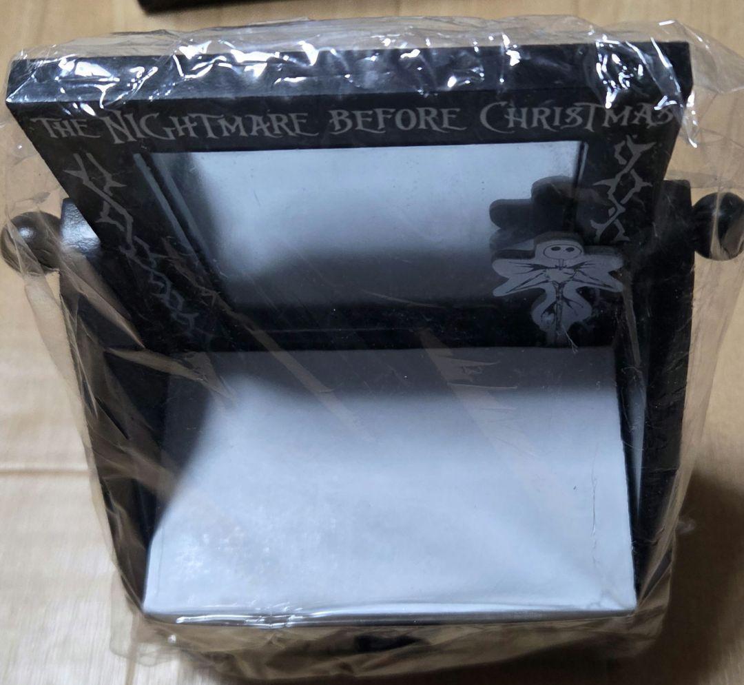当時物　未使用　ナイトメア・ビフォア・クリスマス 木製引き出し　高さ約20cm