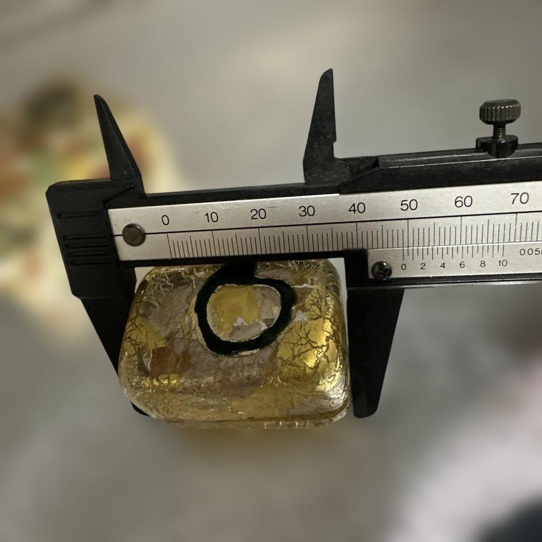 茶道具 乾山写 金彩 茶会 京焼 作家物 陶芸，宮川香雲 金箔琉璃 ニ