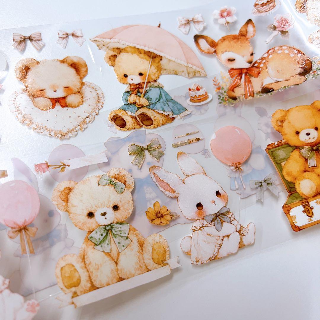 M106】 海外マステ(PETテープ) 1ループ約100cm - メルカリ