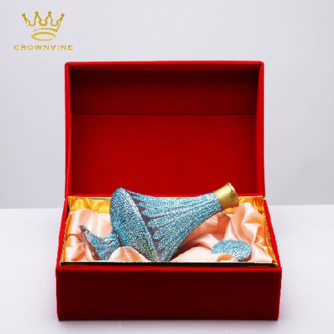 K9 クリスタルデキャンタ トラディション スタイル ブランデー ブルー