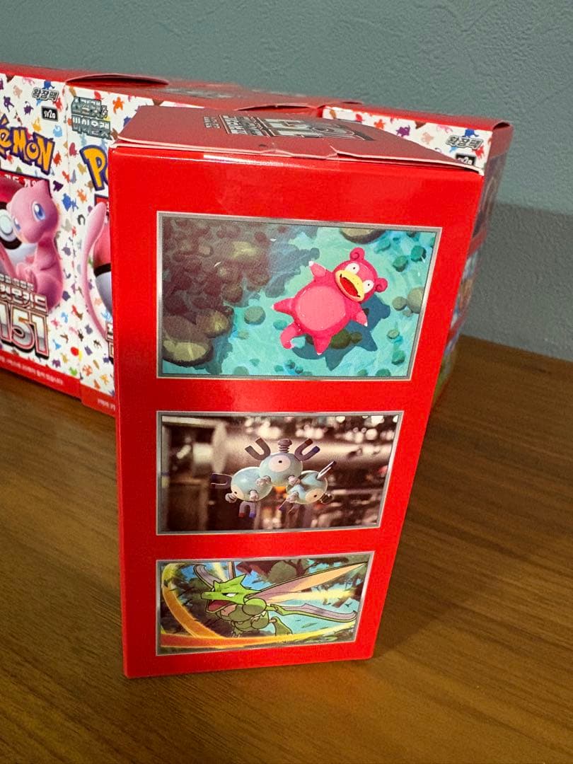 ☆韓国限定☆ポケモンカードゲーム 151 6BOX 未開封