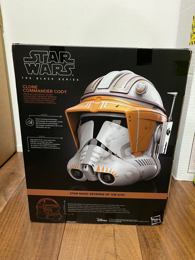 未開封　スターウォーズ　ブラックシリーズ　ヘルメット　コマンダー　コーディ