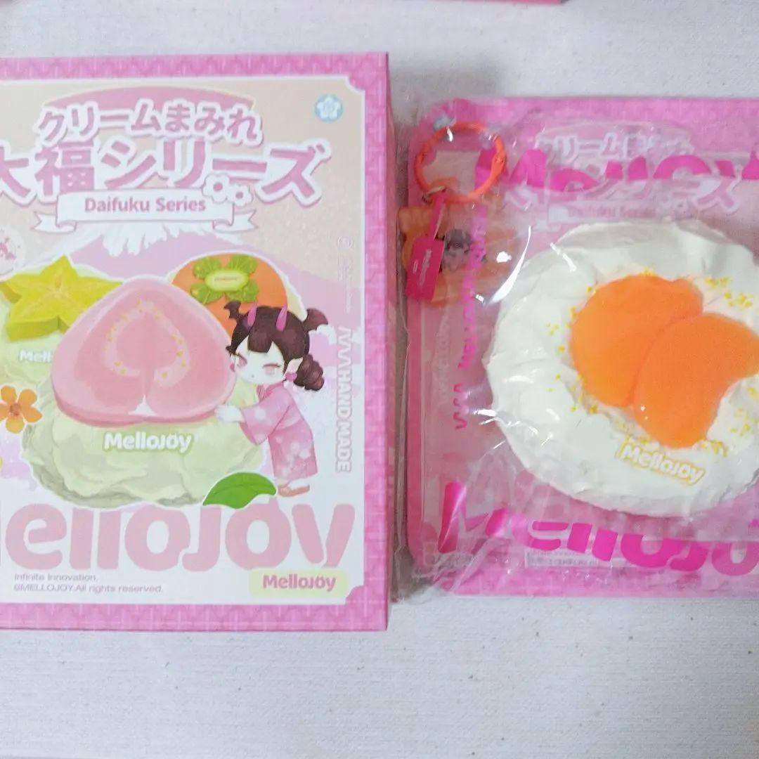 Mellojoy 大福シリーズ みかんオレンジ スクイーズ Mellojoy スクイーズ