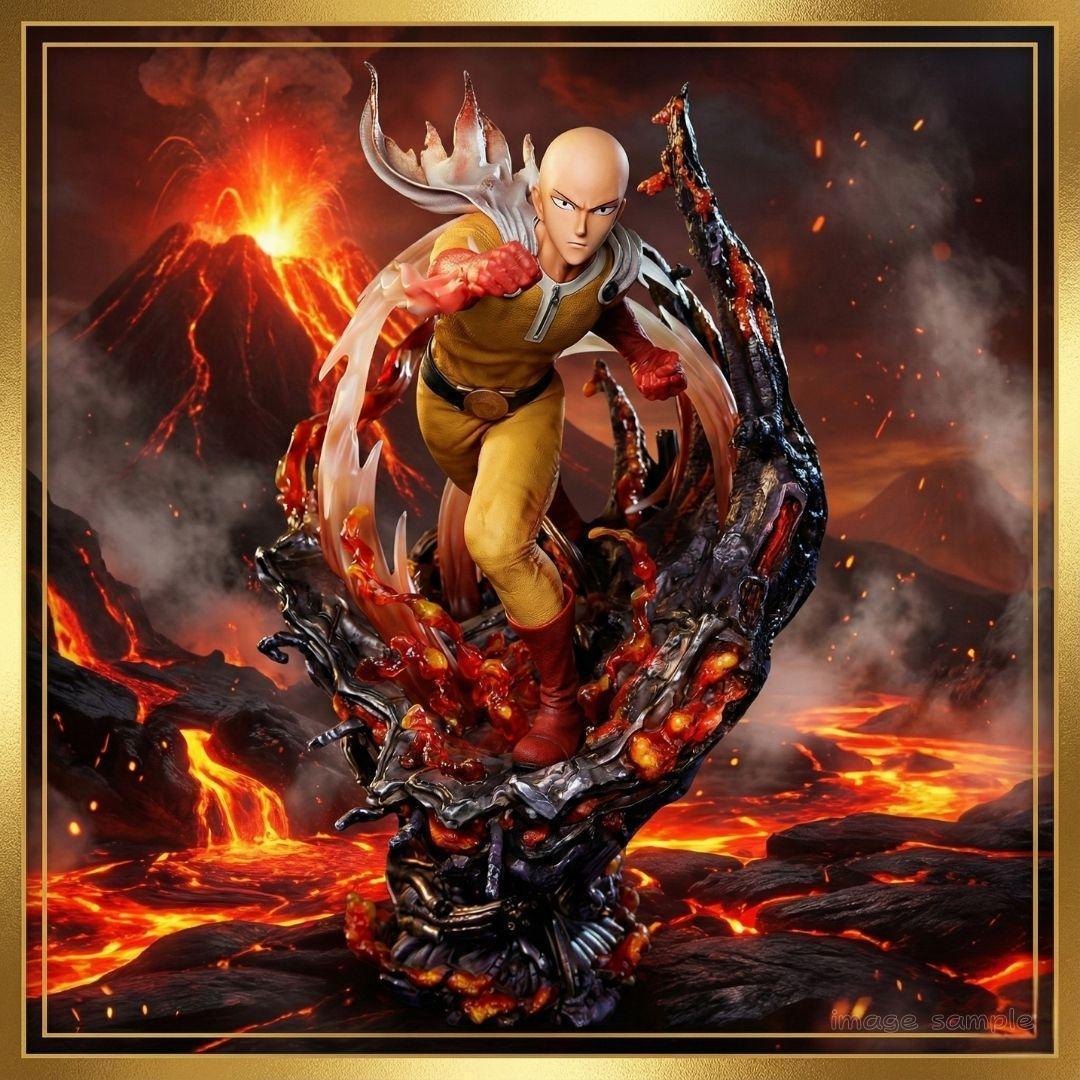 ユニークアートスタジオ ワンダーフィギュア ワンパンマン サイタマ マジ殴り