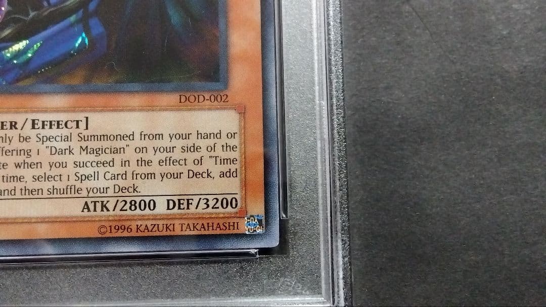 PSA8】「黒衣の大賢者」DOD シークレット 英語版 DARKSAGE 遊戯王 英語