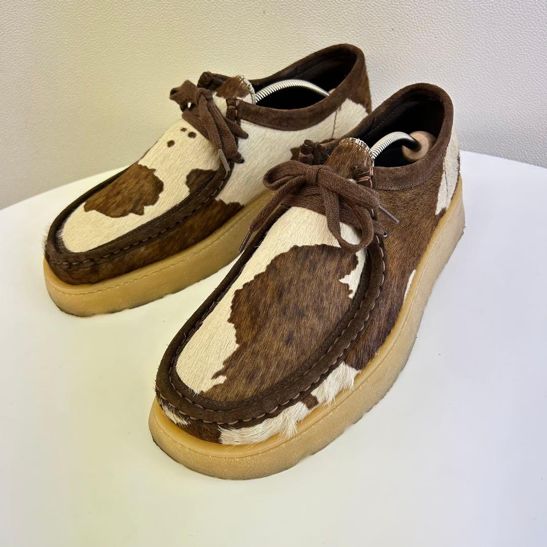 【極美品 激レア】Clarks × ZARA ワラビー ハラコ 定3.5万 43