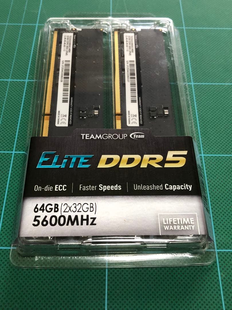 SEIWAILE DDR5 6400Mt 16G*2 ARGBメモリー