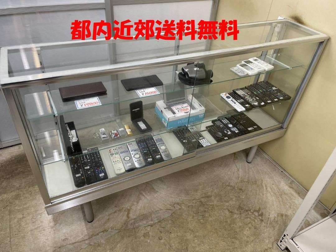 日本アルミ ガラスショーケース 店舗用 日本アルミ ガラスショーケース