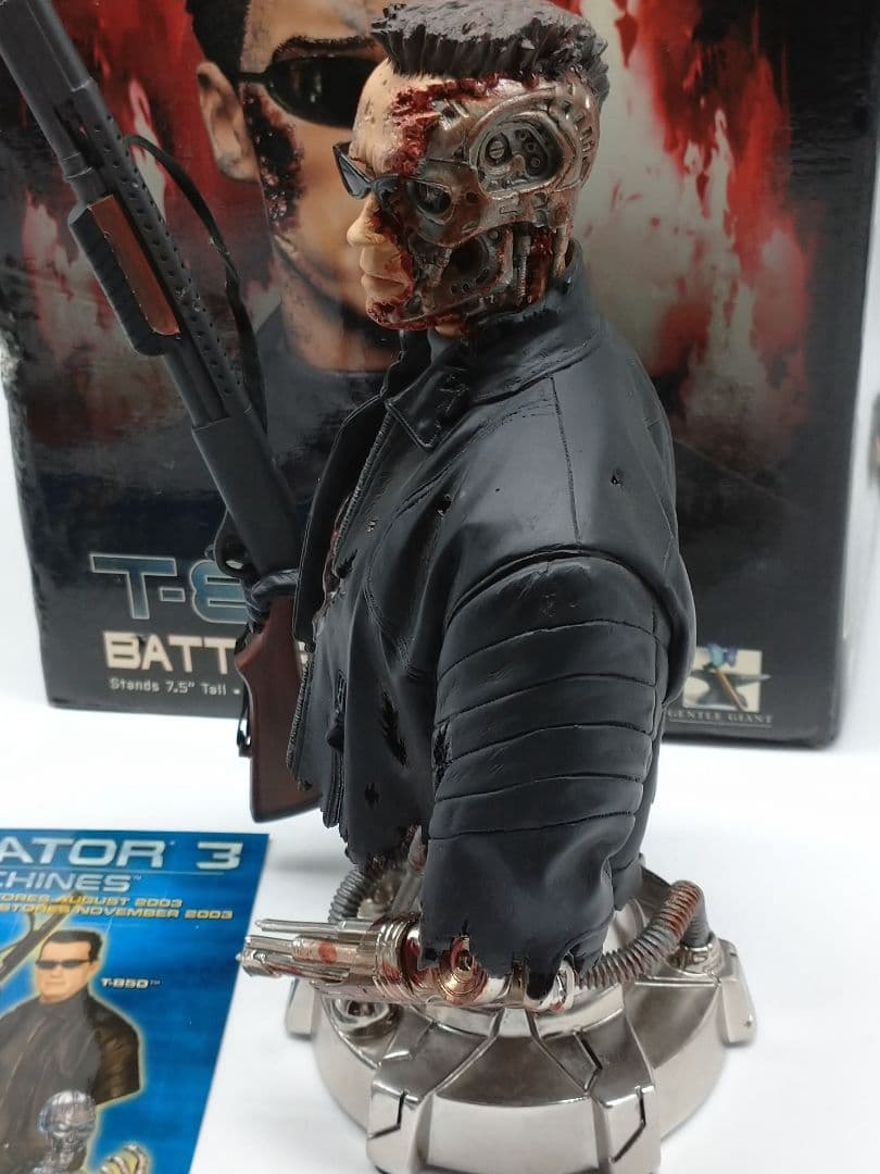 ジェントルジャイアント ターミネーター3 T-850 バトルダメージバスト
