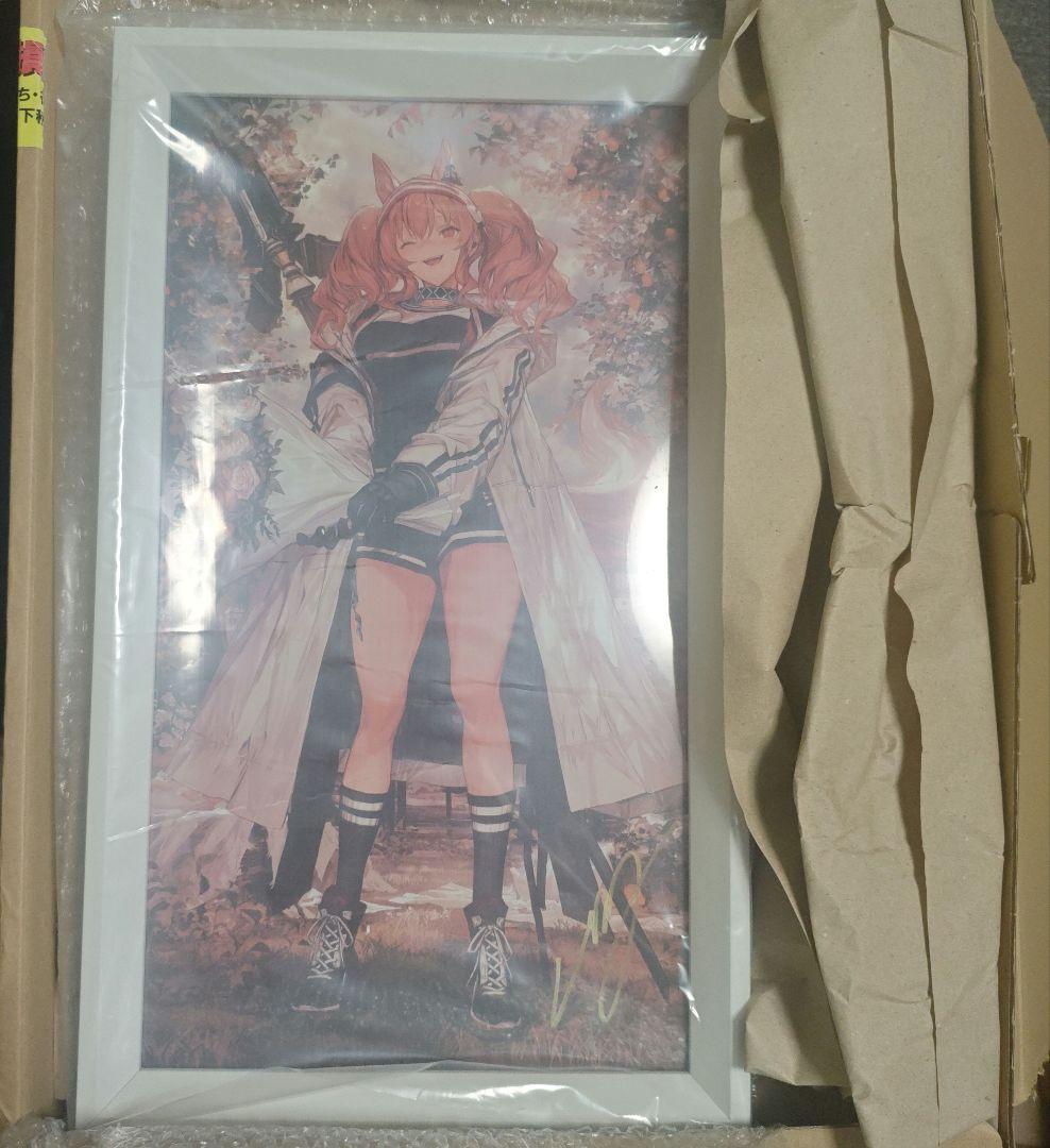 アークナイツ3周年記念複製原画「Hananokaze」