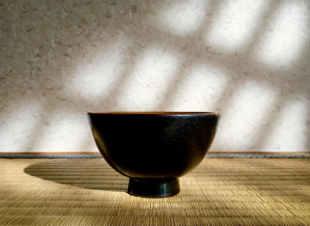 一点物　セーブル　ティーボウル・1930年代薪窯　天然焚き木窯