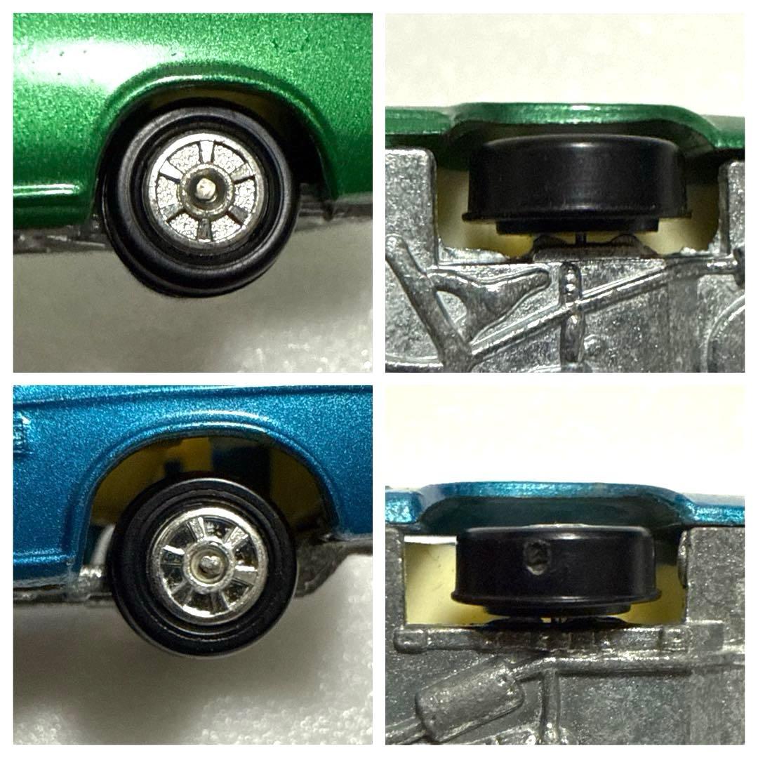 トミカ日本製 日本車シリーズ コルトギャラン　1F 1Eホイール 4台