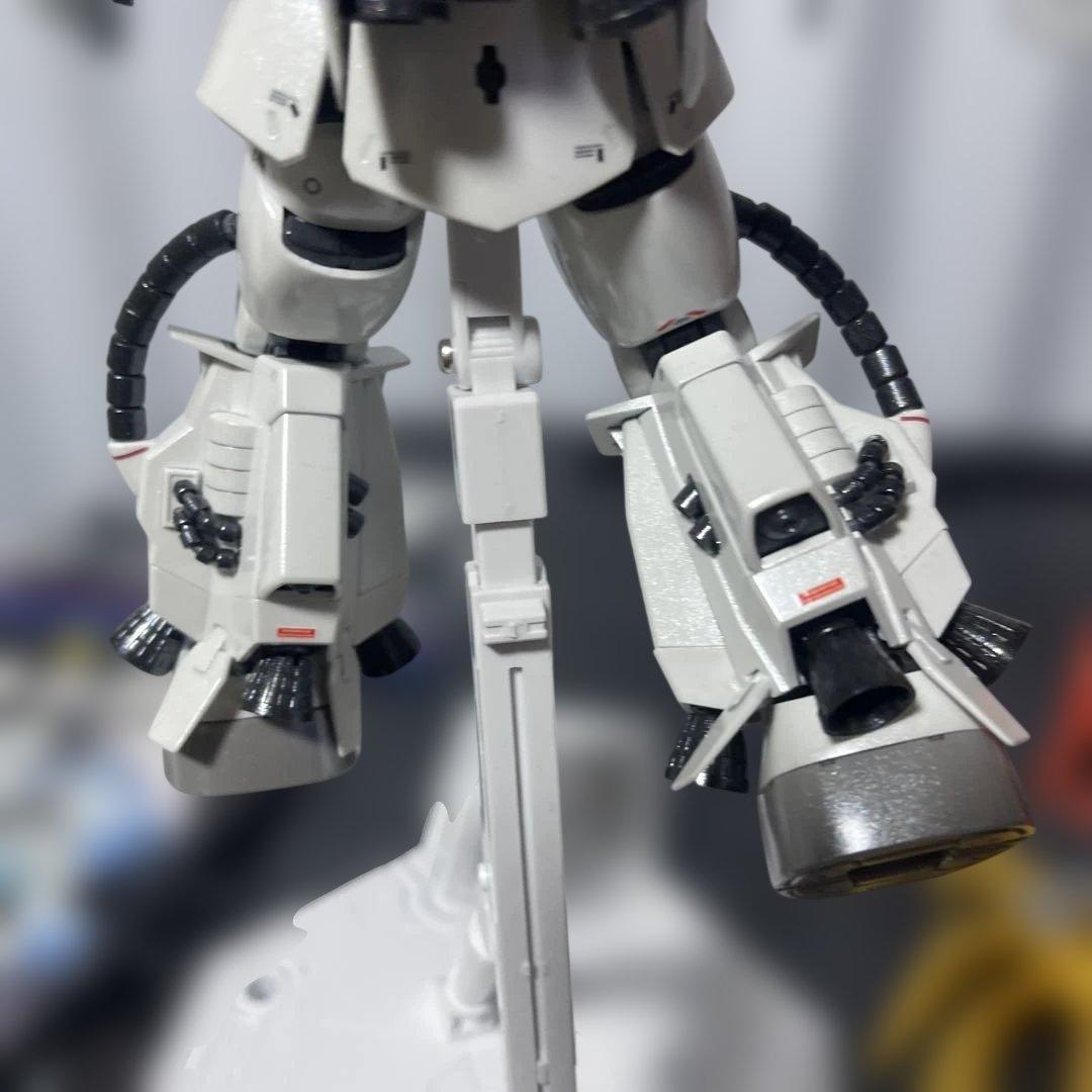 【美】MG1/100シンマツナガ専用ザクⅡと MGジョニーライデン専用ザクⅡ