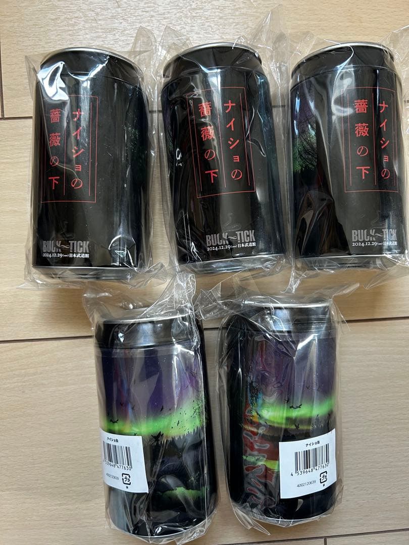 ナイショ缶 5缶 BUCK∞TICK 2024.12.29 ナイショの薔薇の下 ナイショ缶 5缶 BUCK∞TICK 2024 12 29 ナイショの薔薇の下 バクチク