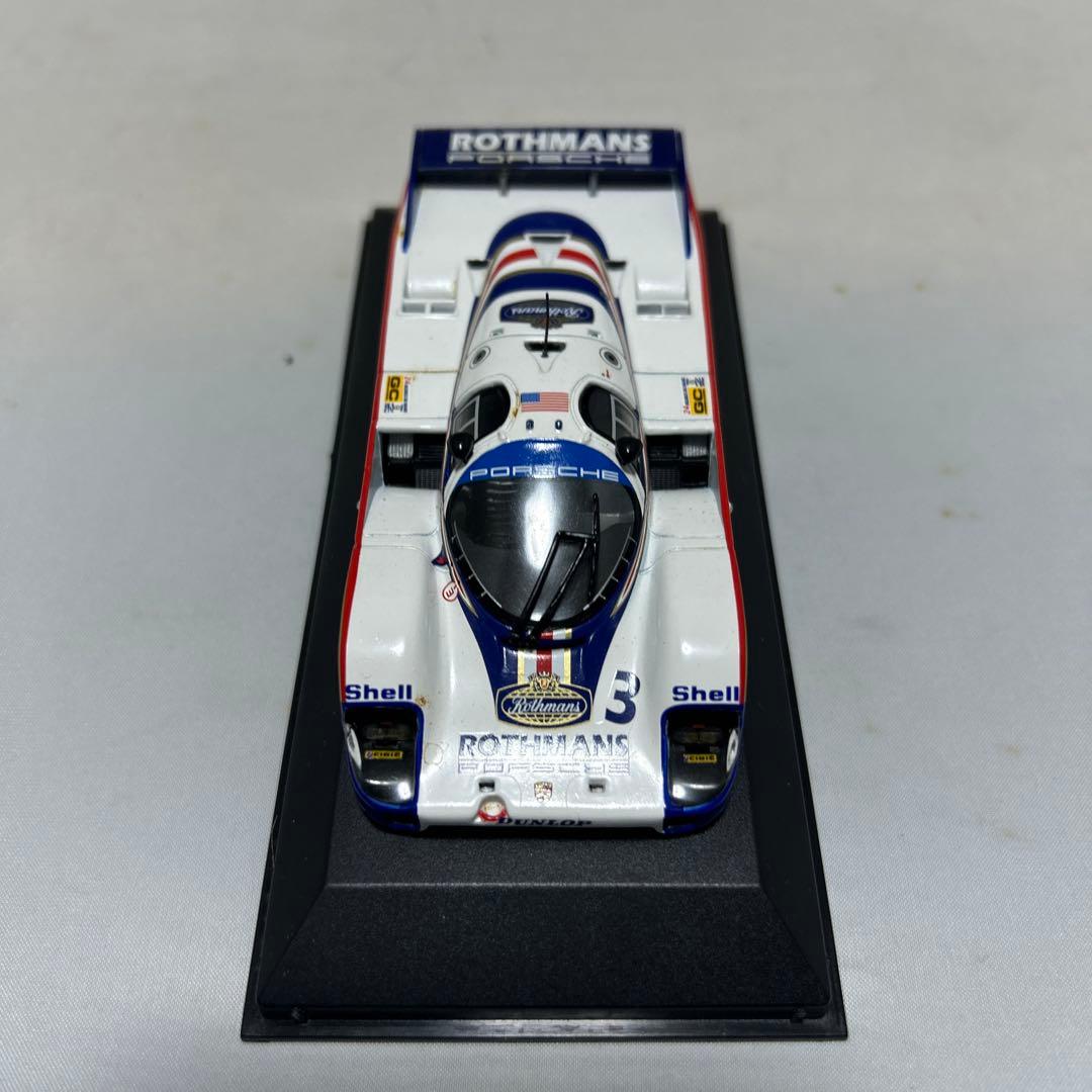 ミニチャンプス 1/43 PORSCHE962C ロスマンズ #2#3二台セット