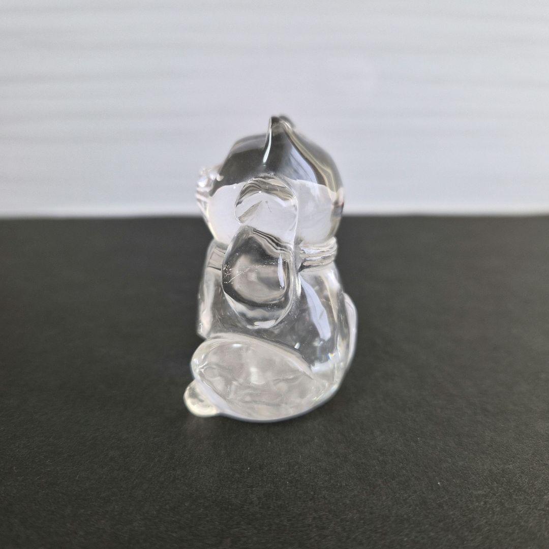 水晶 招き猫 大中小 3個セット - メルカリ