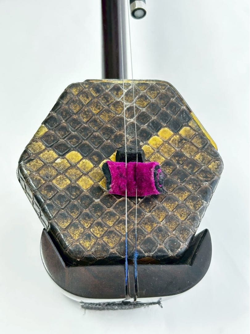 血紫檀名師堂二胡と付属品セット　購入価格30万以上