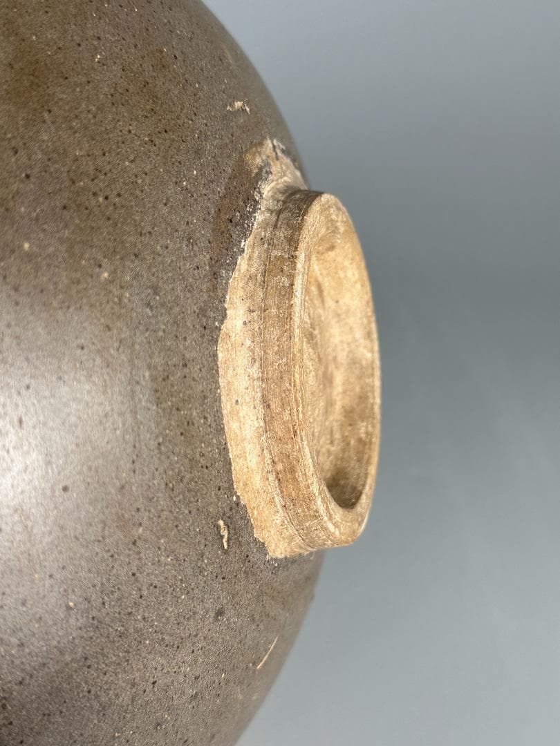 中国美術　元時代 ～ 明時代　磁州窯　唐草文盤皿　美品　古物　唐物　茶道具　鉢