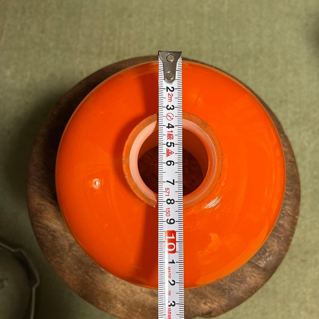 KAITO様‼️昭和レトロ照明ランプガラスカバー傘当時物レトロポップ