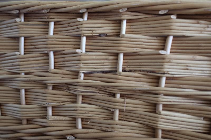 イギリス アンティーク風な柳のベッド 犬用 猫 ペット用ベッド