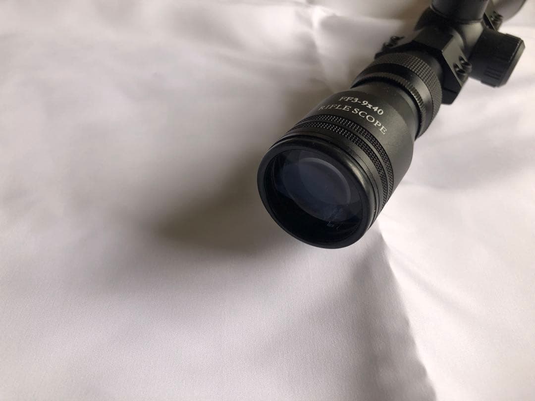 ライフルスコープ ブラック