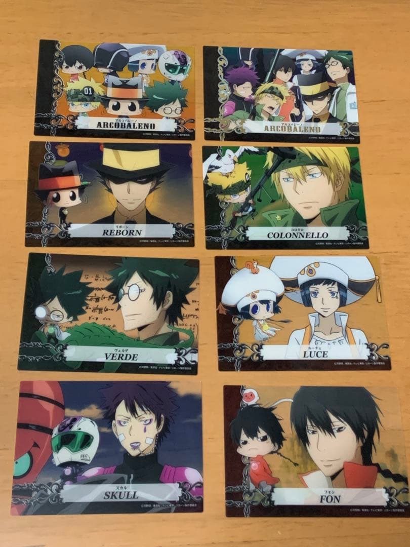 REBORN! おしゃぶりマスコット&クリアカ－ド&シ－ル　3点セット