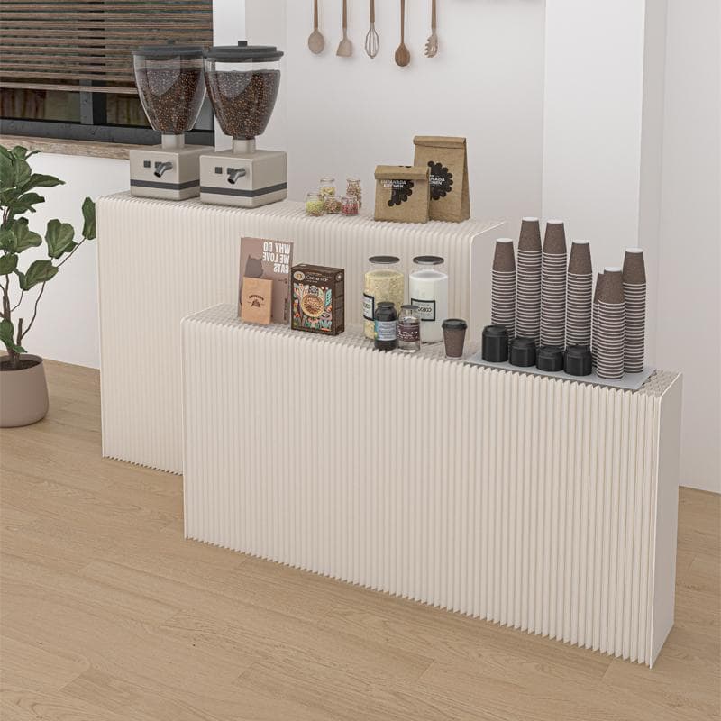 ディスプレイラック展示台セット陳列台 組立不要 折りたたみ長さ2-3m幅52