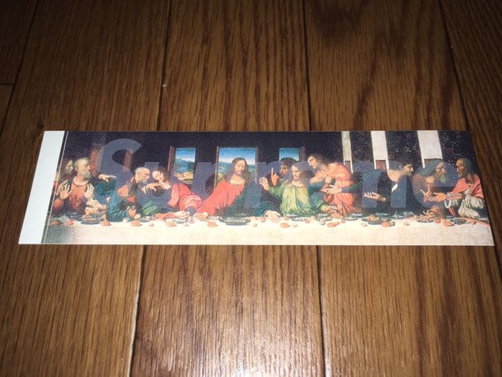 Supreme 最後の晩餐 ステッカー SUPREME LAST SUPPER BOX LOGO 最後の